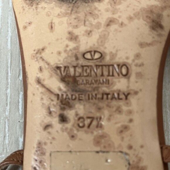 Valentino Rosetta Thong Sandals Size 37 1/2 - Picture 7 of 10